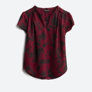 41 Hawthorn Tiffiny Tulip Sleeve Blouse M NWT